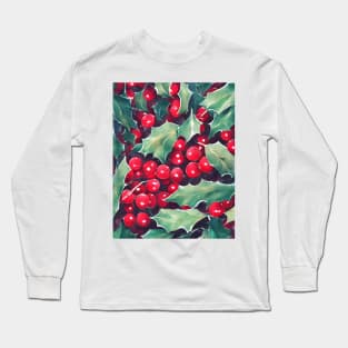 Holly Berry Long Sleeve T-Shirt